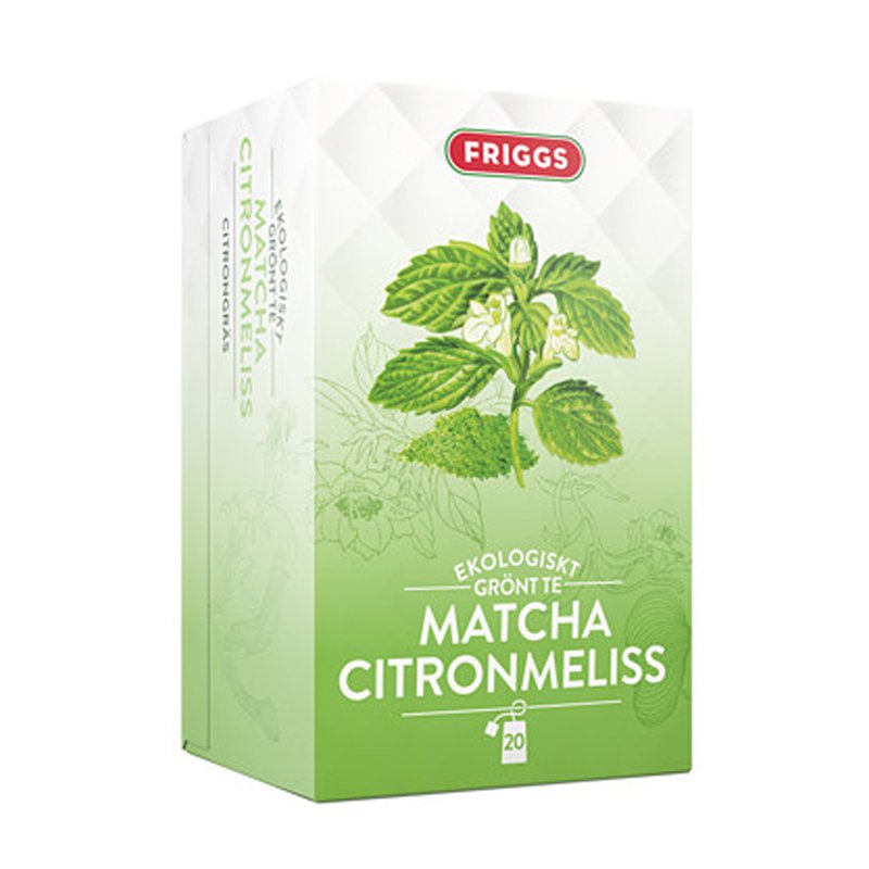 EKO Grönt Te Matcha Citronmeliss 20-pack - 50% rabatt