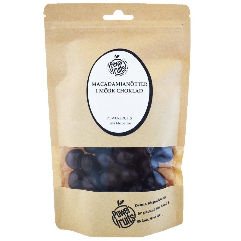 Macadamianötter Mörk Choklad 250g - 25% rabatt