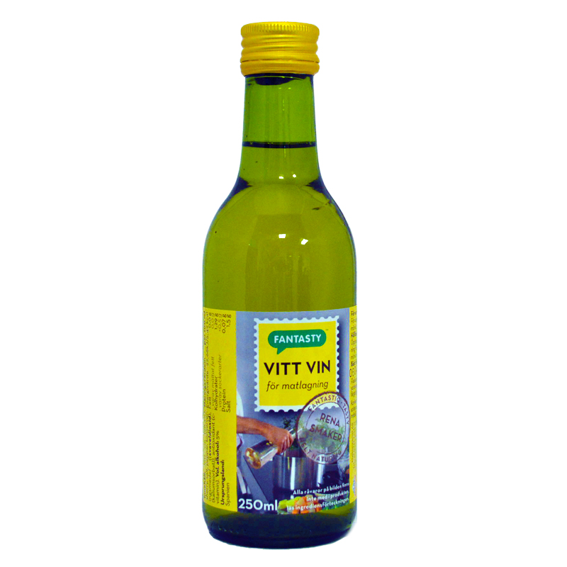 Matlagningsvin Vitt - 50% rabatt