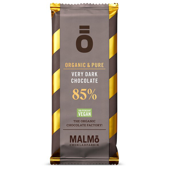 Malmö Chokladfabrik Ö Very Dark Chocolate 85%, 55 g