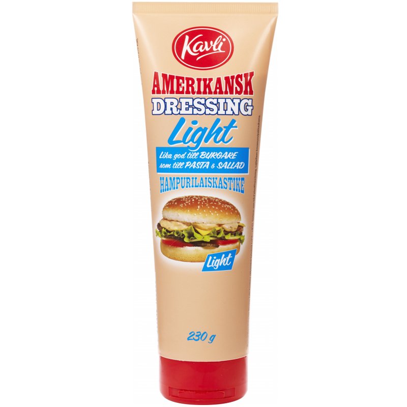 Hamburgerdressing Light - 16% rabatt