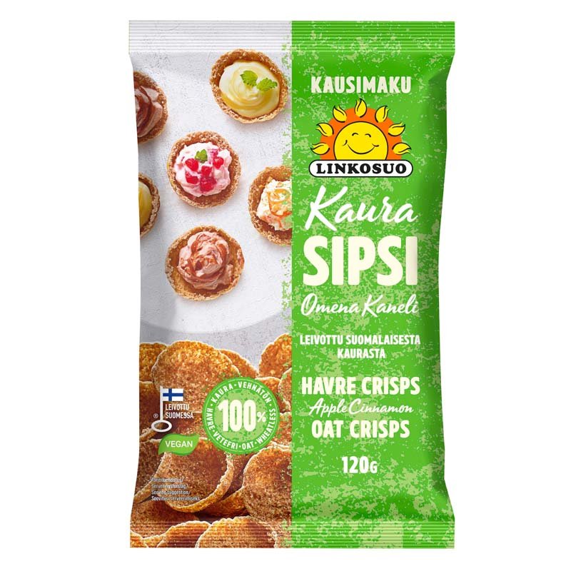 Havrecrisps Äpple & Kanel - 37% rabatt