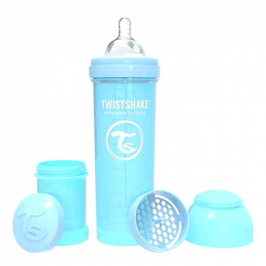 Twistshake Nappflaska Anti-Colic 330ml Pastel Blue