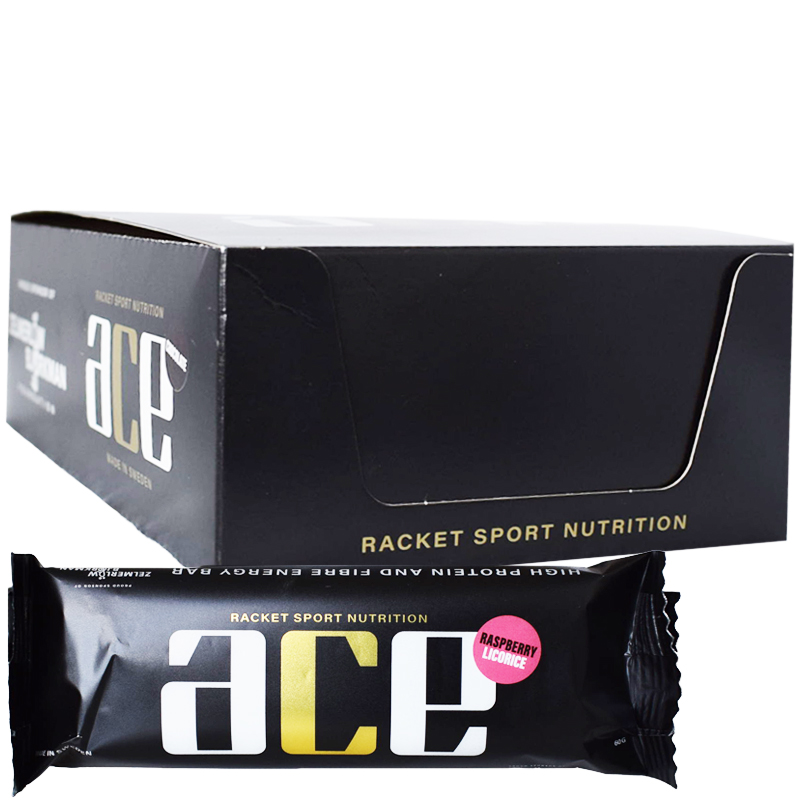 Hel Låda Proteinbars "Raspberry & Licorice" 20 x 60g - 63% rabatt