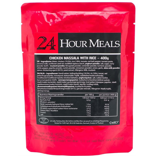 24Hour Meals Chicken Massala Rice