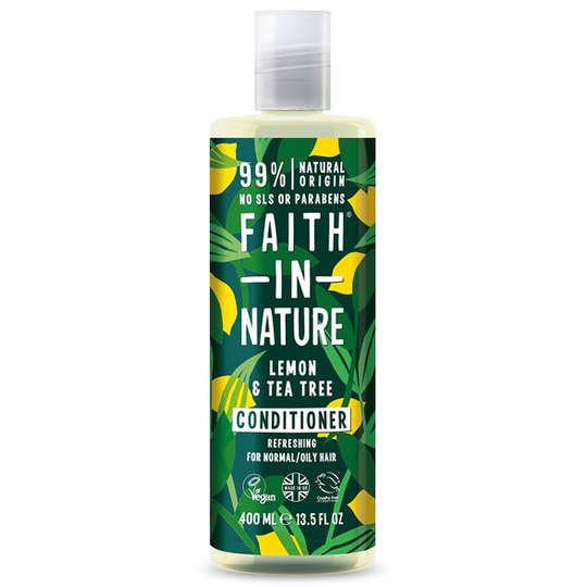 Faith in Nature Lemon & Tea Tree Conditioner, 400 ml