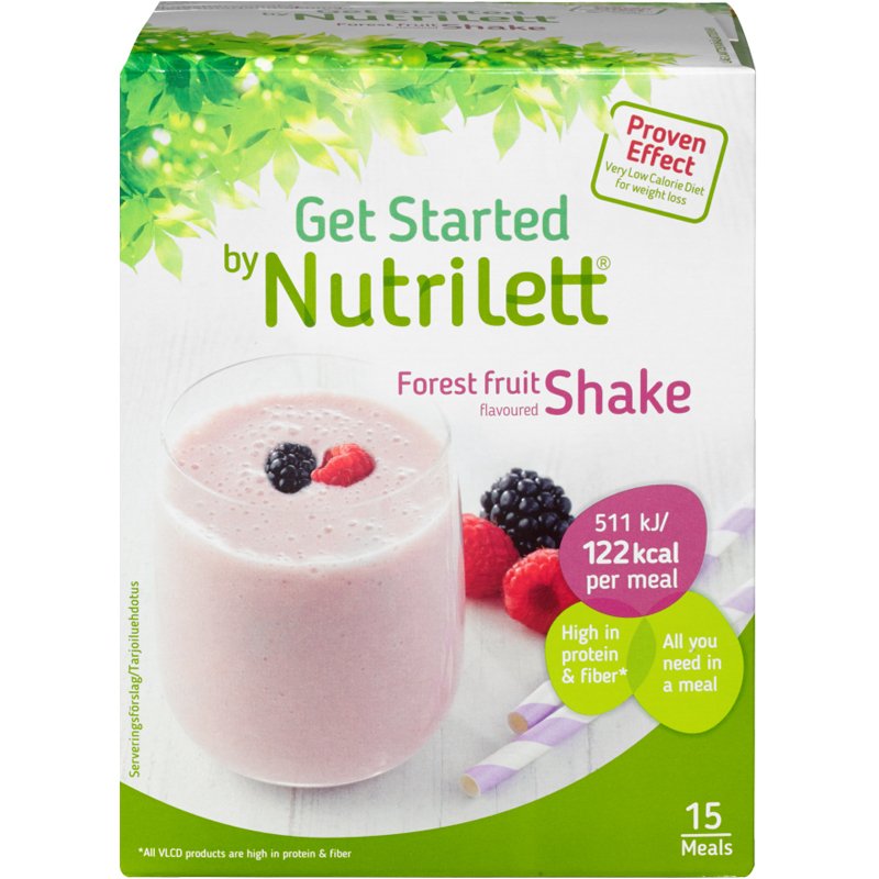 Målersättningsshake "Forest Fruit" 15 x 33g - 34% rabatt