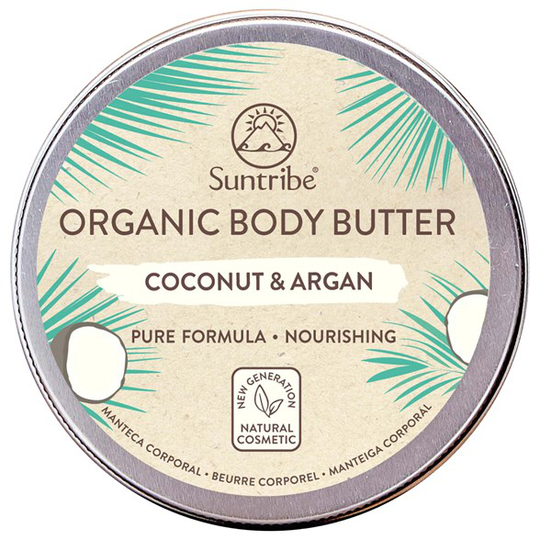 Suntribe Organic Body Butter Coconut & Argan, 150 ml