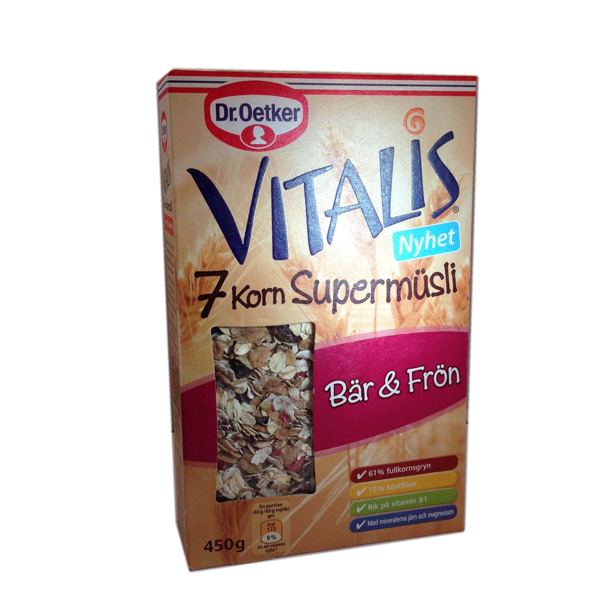 Supermüsli Bär & frön - 71% rabatt