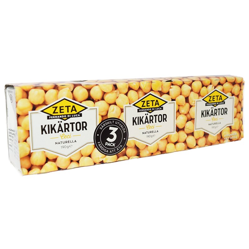 Kikärtor 3 x 115g - 56% rabatt