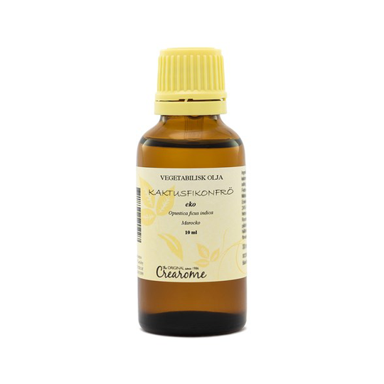Crearome Ekologisk Kaktusfikonfröolja Kallpressad, 10 ml