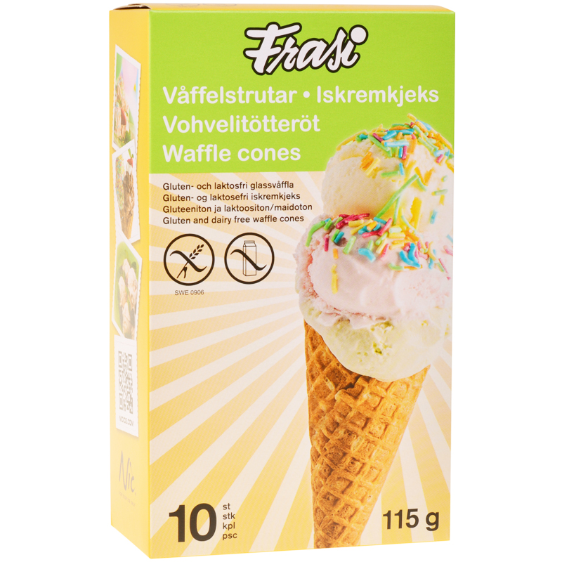 Våffelstrutar 115g - 37% rabatt