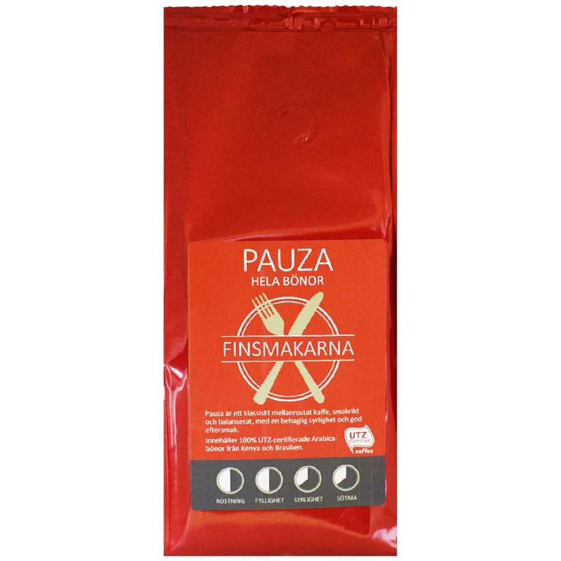 Kaffe Pauza Hela Bönor - 22% rabatt