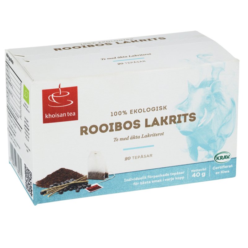 Eko Te Rooibos Lakrits - 48% rabatt