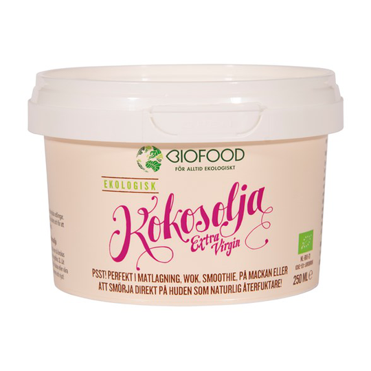Biofood Ekologisk Kokosolja Extra Virgin 250 ml