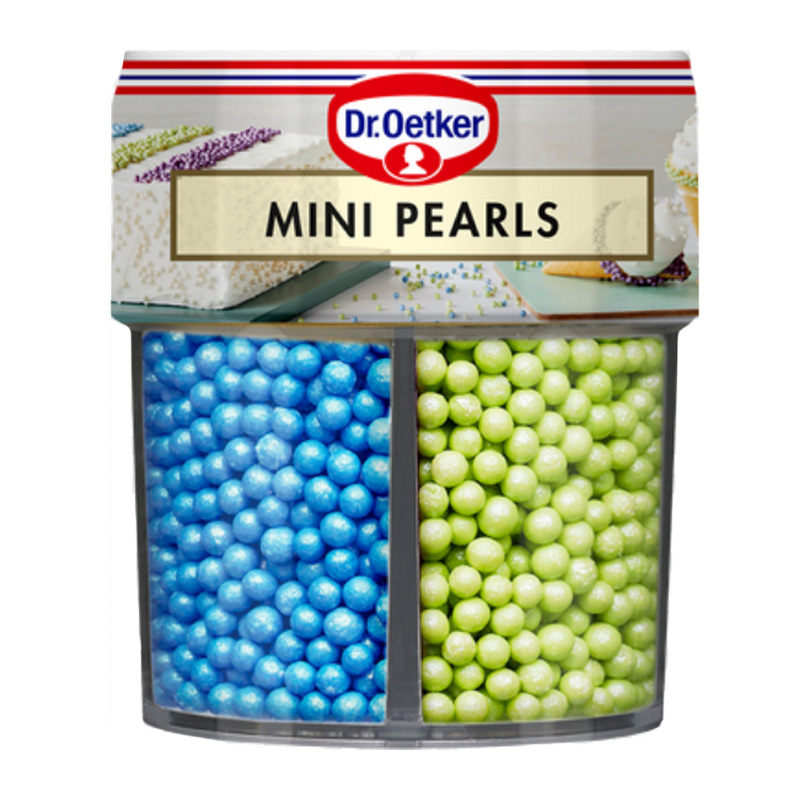 Sockerdekoration Mini Pearls - 76% rabatt