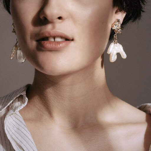 Earrings Pearl Drops