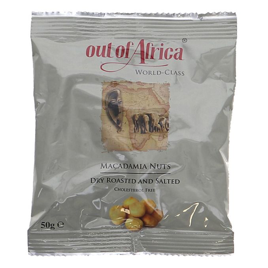 Out of Africa Macadamianötter Rostade & Saltade