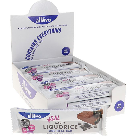 Allévo Måltidsersättning Saltlakrits 20-pack