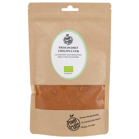 Powerfruits Ekologiskt Chilipulver, 200 g