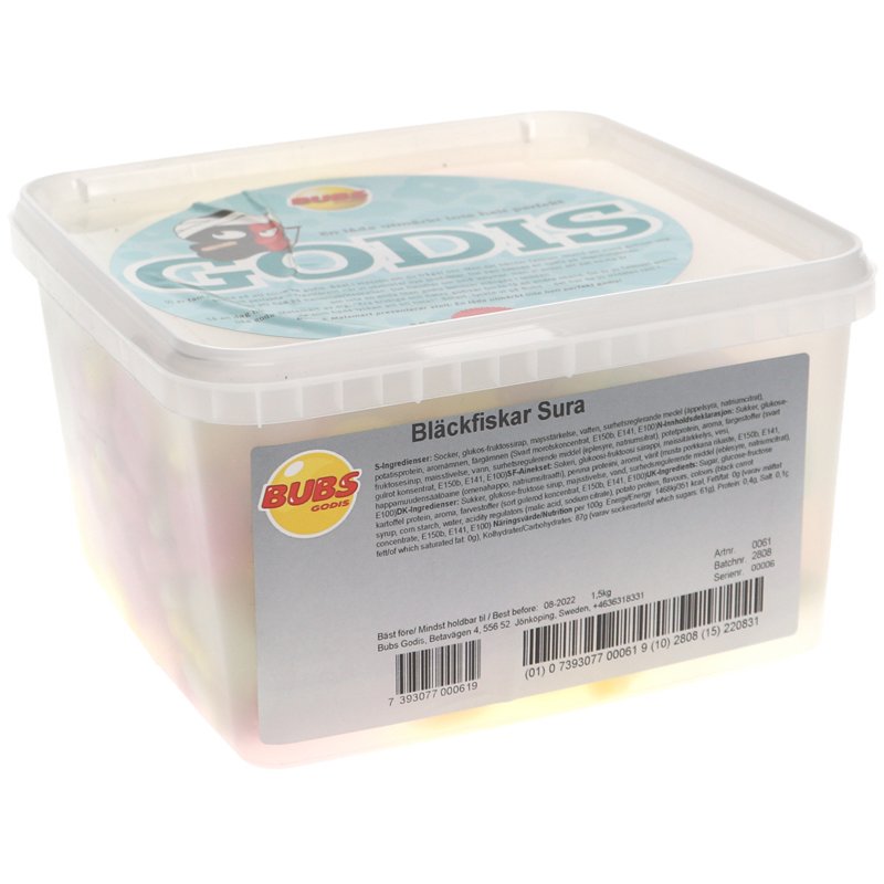 Sura bläckfiskar 1,5 kg - 51% rabatt