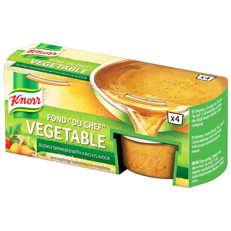 Fond Koncentrerad Vegetable 4-pack - 28% rabatt
