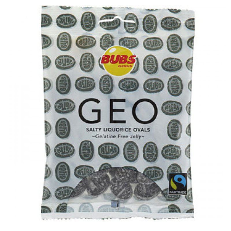 Godis "Salty Liquorice Ovals" 90g - 53% rabatt