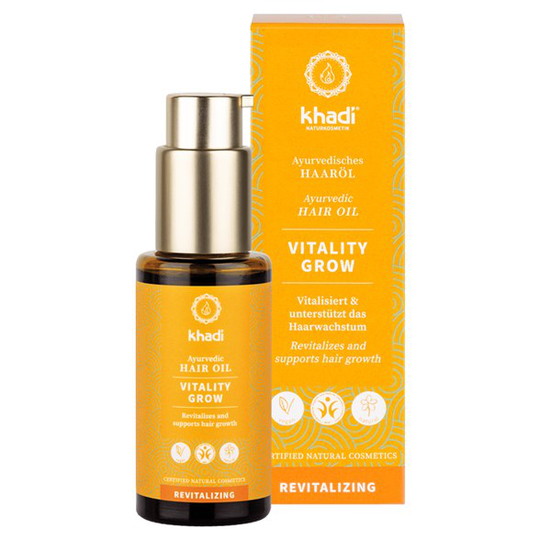 Khadi Vitality Grow Ayurvedic Hair Oil, 50 ml