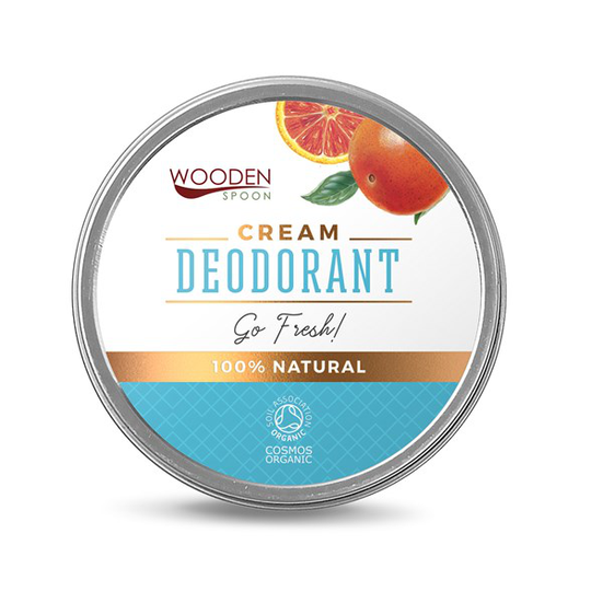 Wooden Spoon Cream Deodorant "Go Fresh!", 60 ml