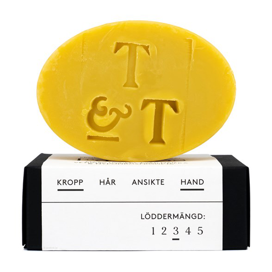 Tvåla & Tvaga Ekologisk Hantverkstvål Fabulös - Vetiver & Ceder, ca. 120 g