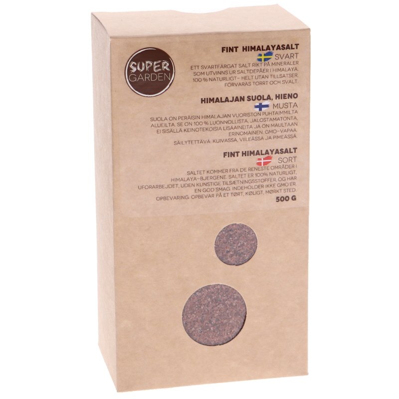 Himalayasalt Svart - 37% rabatt