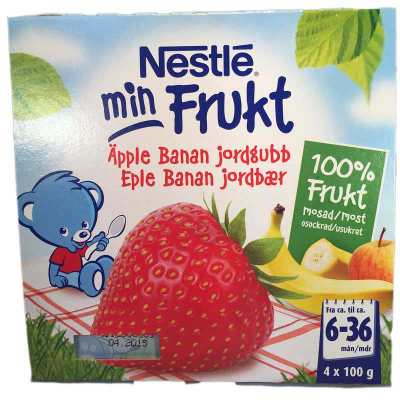 Min Frukt äpple, banan & Jordgubbar - 42% rabatt