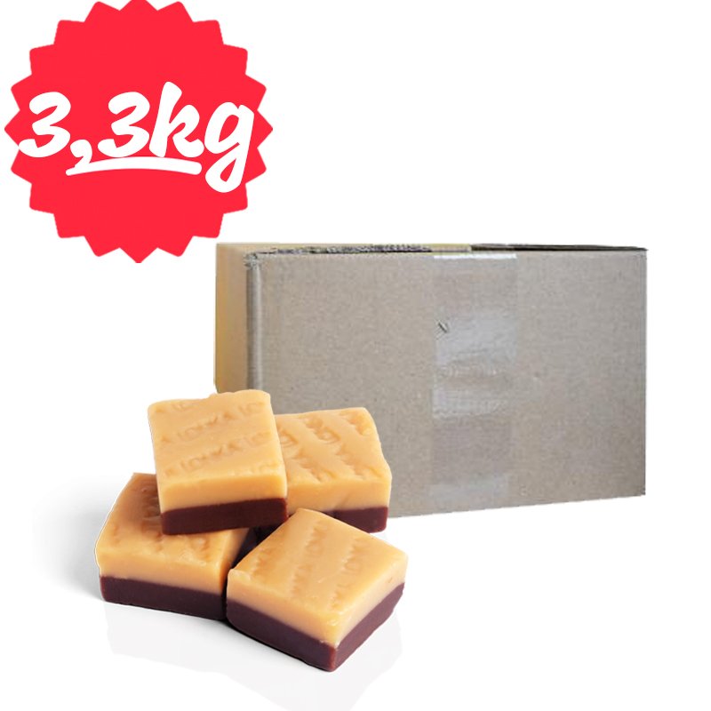 Hel Låda Fudge Vanilj & Choklad 3,25kg - 67% rabatt