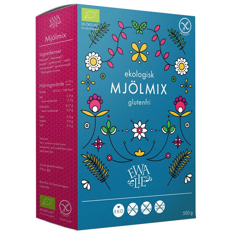 Eko Mjölmix Glutenfri 500g - 32% rabatt
