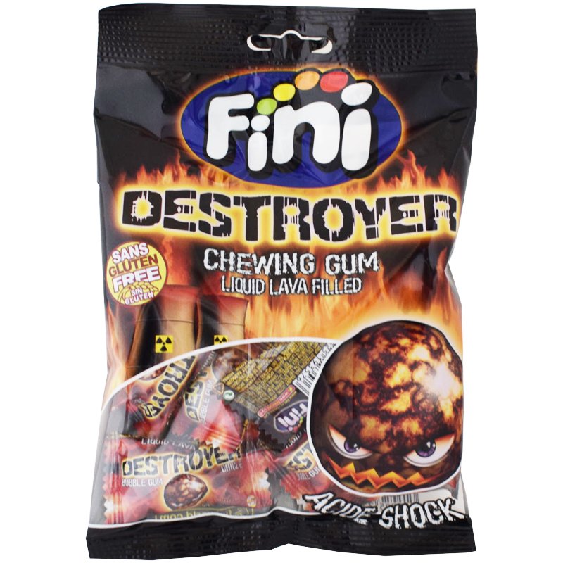 Tuggummi Destroyer - 74% rabatt