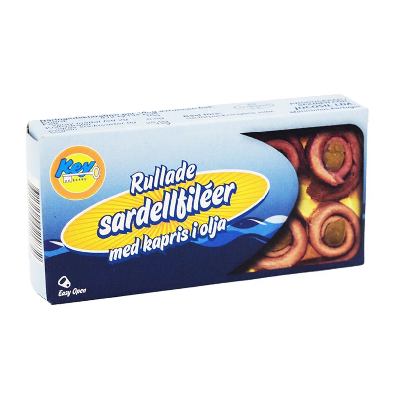 Sardellfiléer Kapris & Olja 53g - 35% rabatt