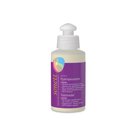 Sonett Ekologiskt Flytande Tvättmedel Lavendel 120 ml
