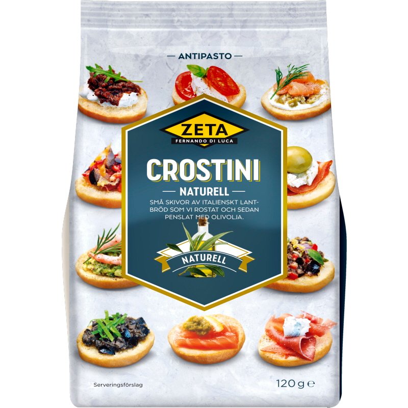 Crostini Naturell - 25% rabatt