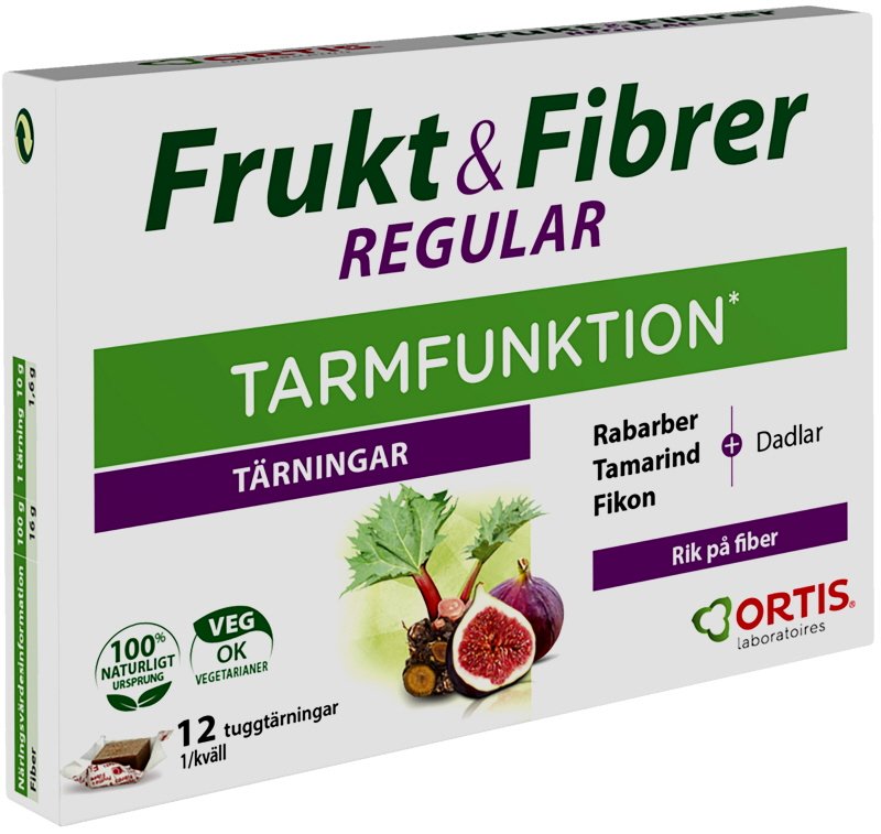 Kosttillskott Frukt & Fibrer - 48% rabatt