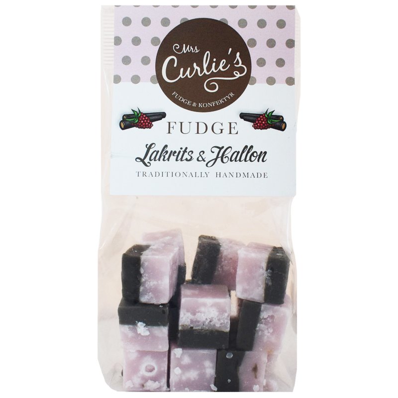 Fudge "Hallon & Lakrits" 175g - 43% rabatt