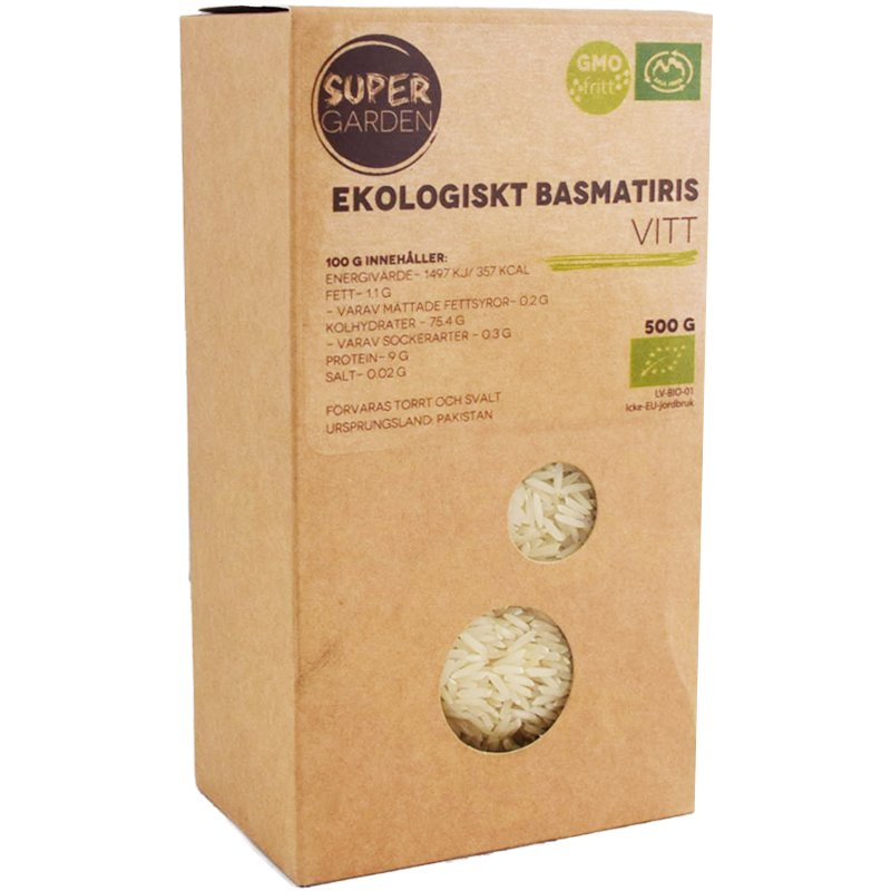 Eko Basmatiris Vitt 500g - 22% rabatt