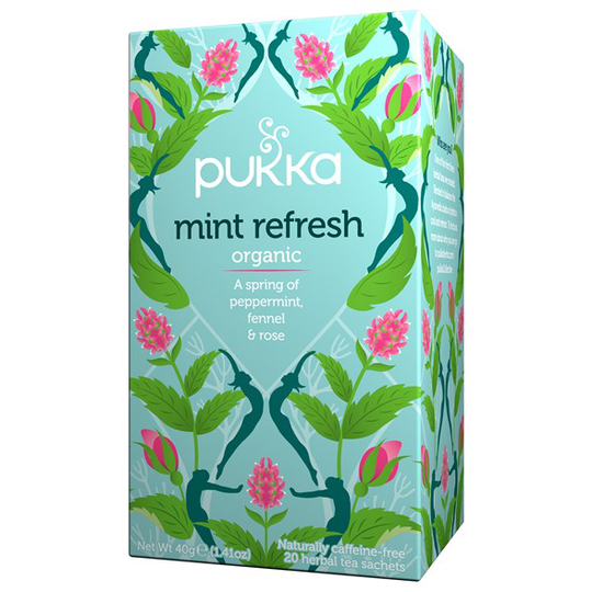 Pukka Herbs Örtte Mint Refresh, 20 påsar