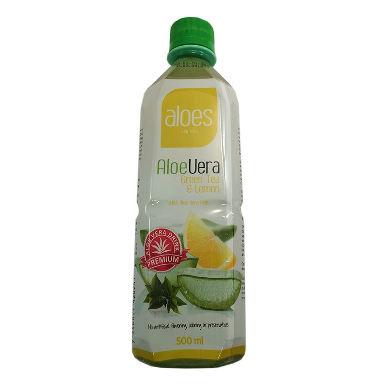 Aloe Vera grönt te & citron - 64% rabatt