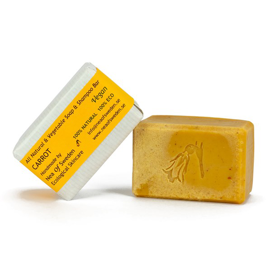 Nea of Sweden All Natural & Vegetable Soap & Shampoo Bar, 110 g