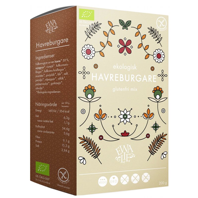 Eko Havreburgarmix - 33% rabatt