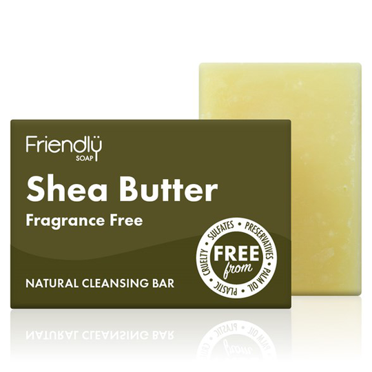 Friendly Soap Shea Butter Cleansing Bar, 95 g