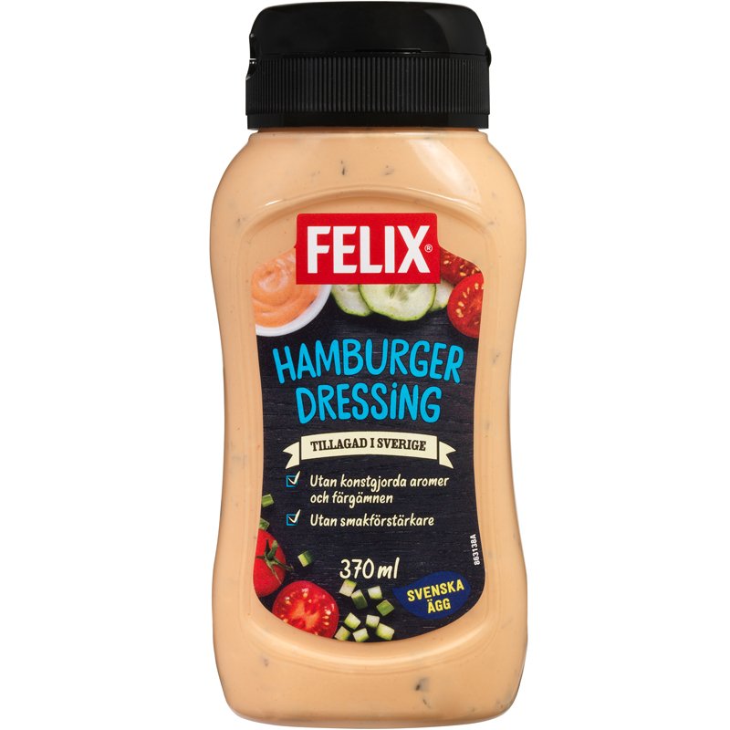 Hamburgerdressing 370ml - 25% rabatt