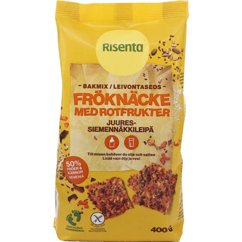 Bakmix Fröknäcke med rotfrukter - 17% rabatt