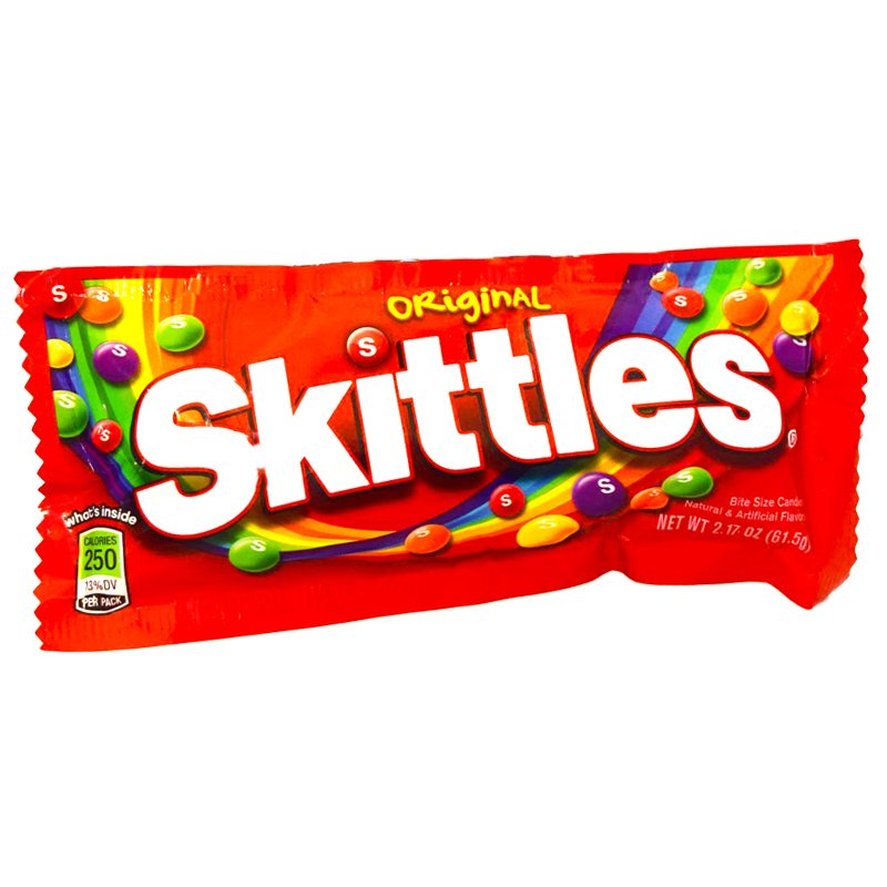 Skittles "Original" 61,5g - 70% rabatt