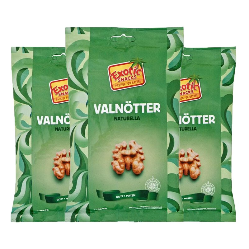 Valnötter 3-pack - 39% rabatt